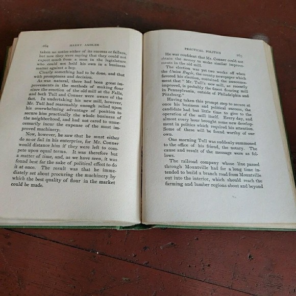 HARRY AMBLER by Sidney Marlow (1917 Antique Hardcover Book) - Picture 13 of 16